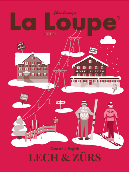 Poster La Loupe Lech Zürs No. 18