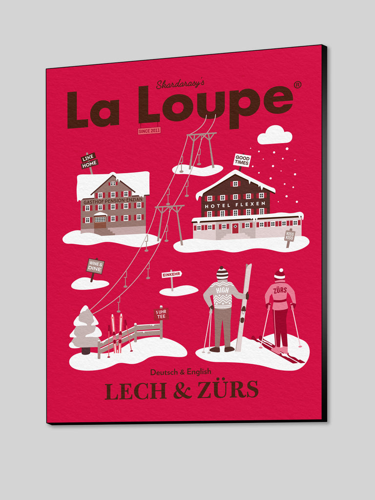 Poster La Loupe Lech Zürs No. 18