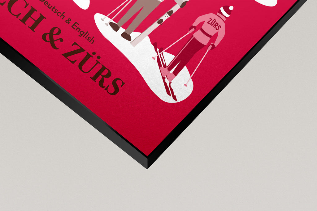 Poster La Loupe Lech Zürs No. 18